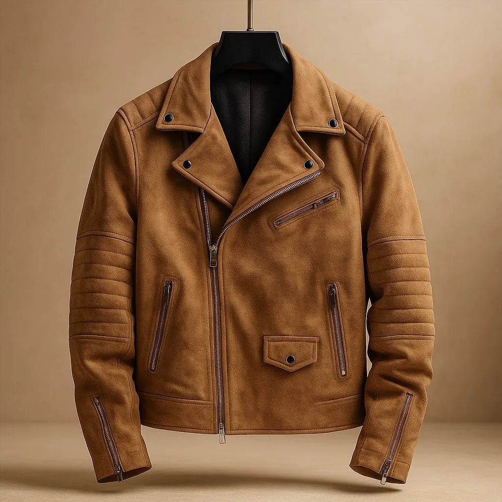 KERN Leder-Bikerjacke