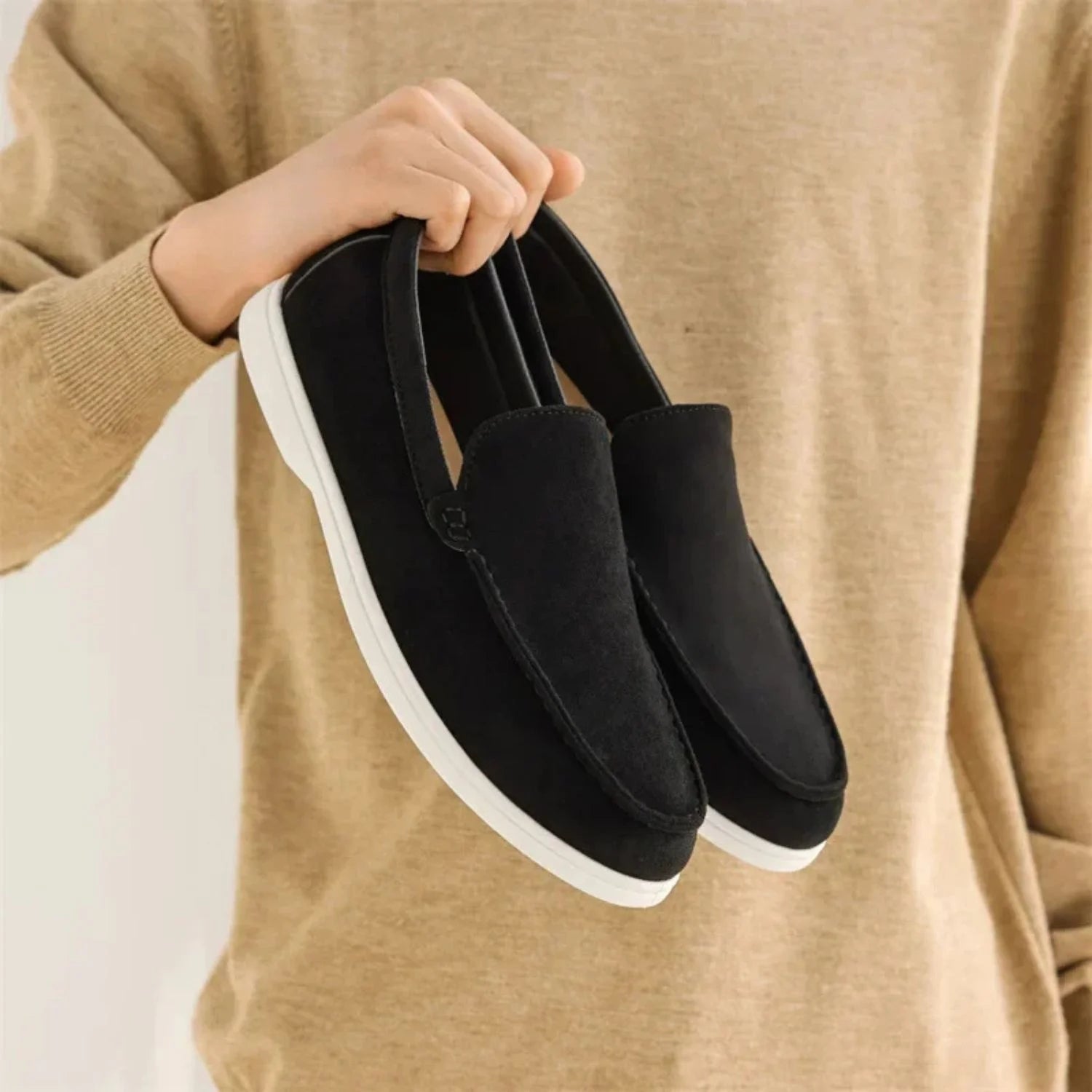 Old Money Suede Loafers