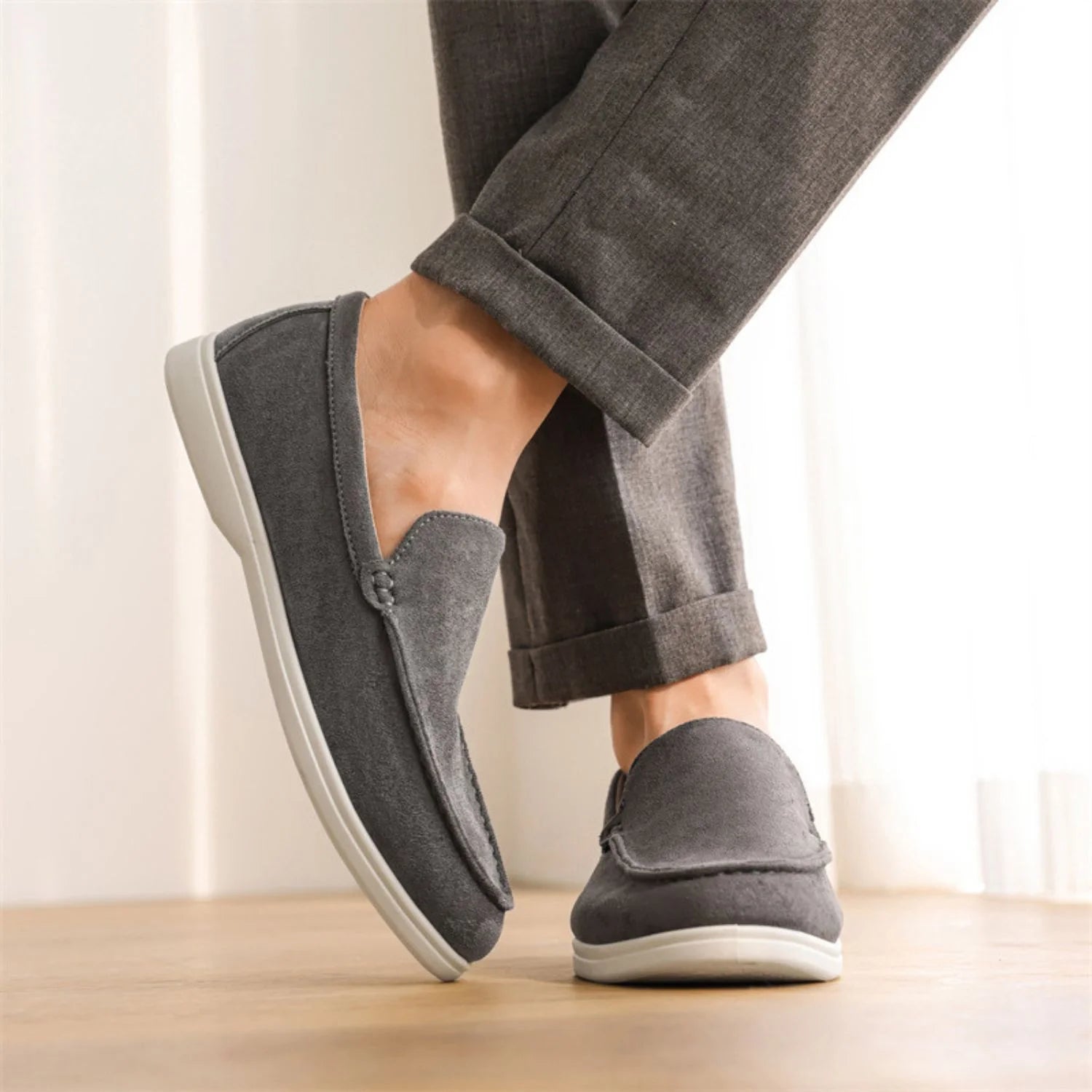 Old Money Suede Loafers