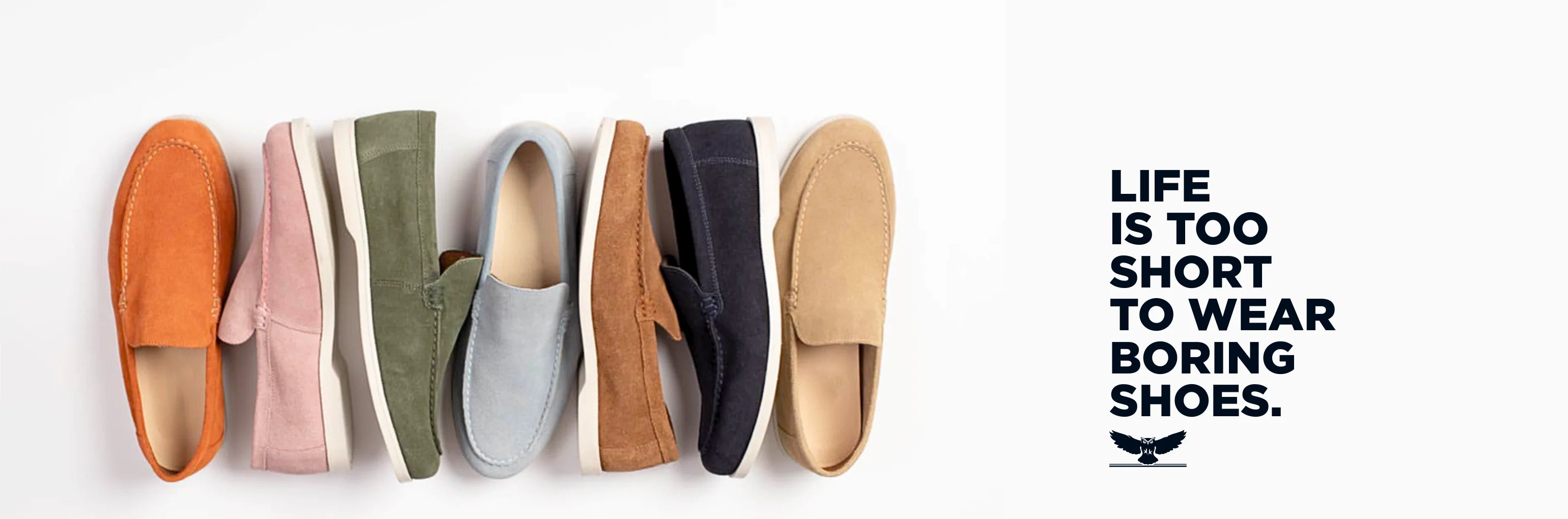 Suede Loafers - Sentis Hero Banner
