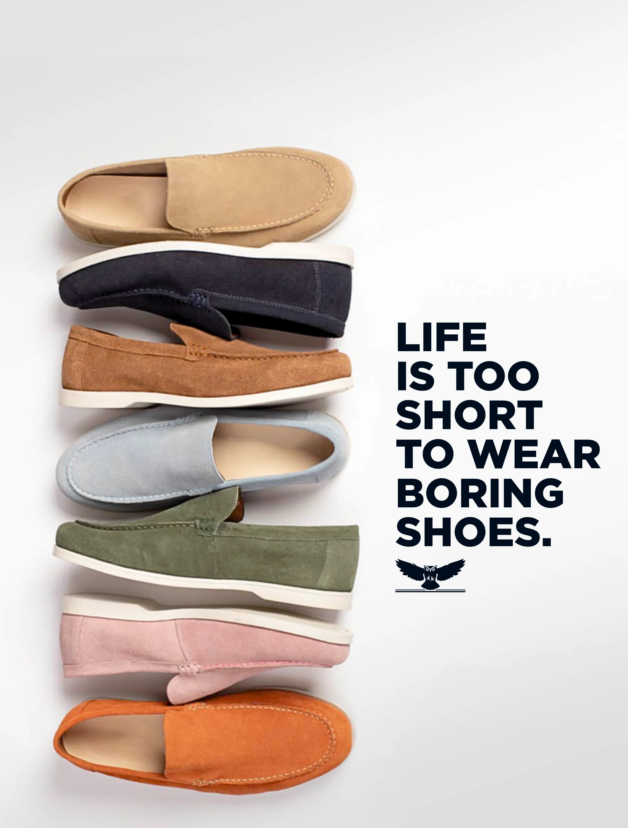 Suede Loafers - Sentis Hero Banner