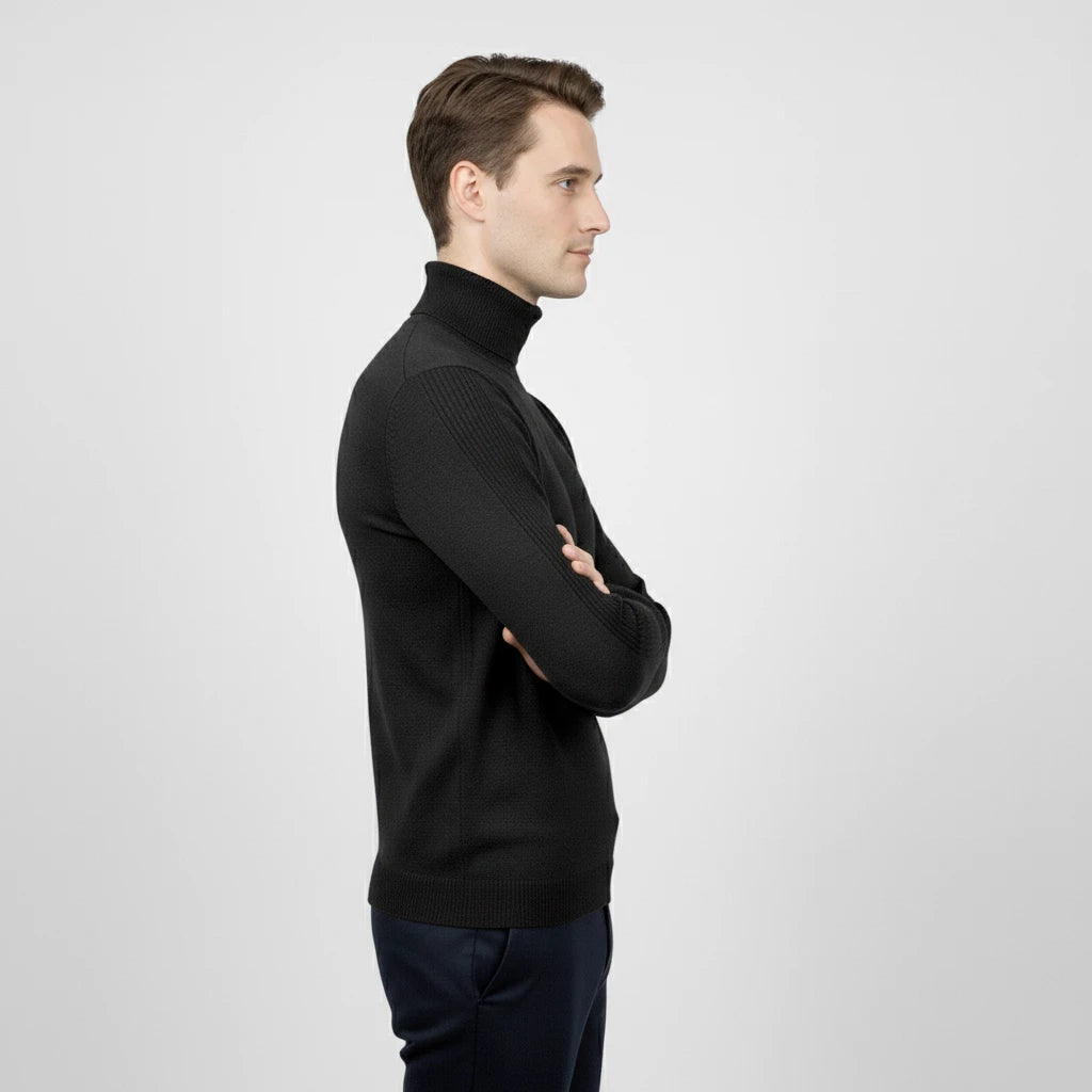 Merino-Rollkragenpullover