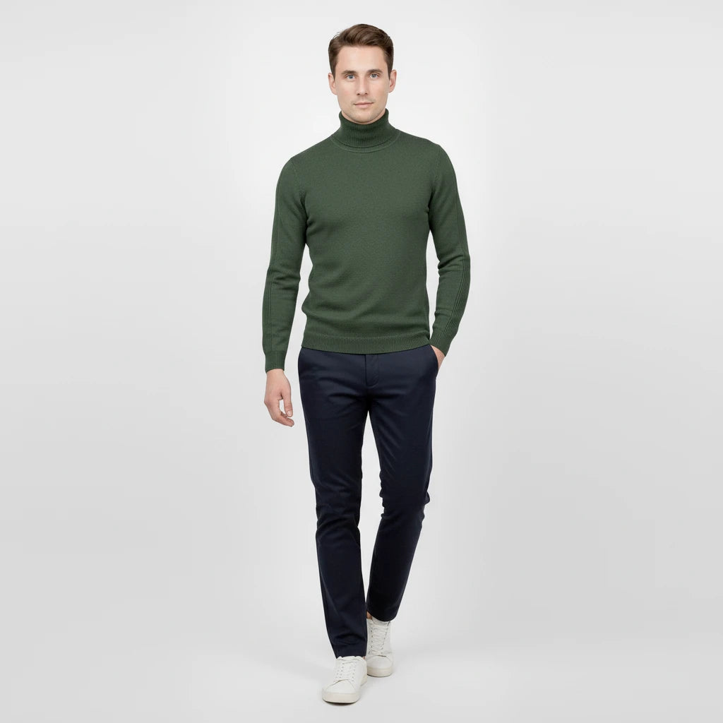 Merino-Rollkragenpullover