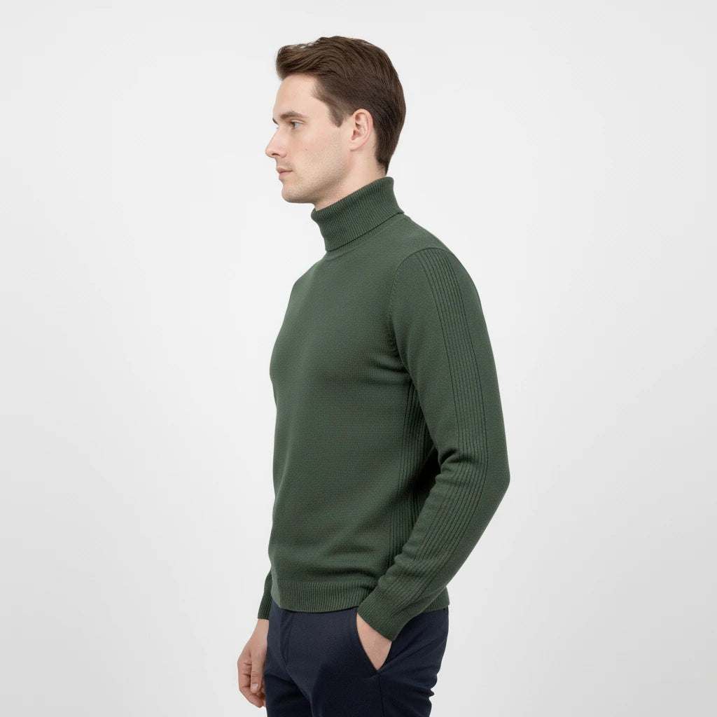 Merino-Rollkragenpullover
