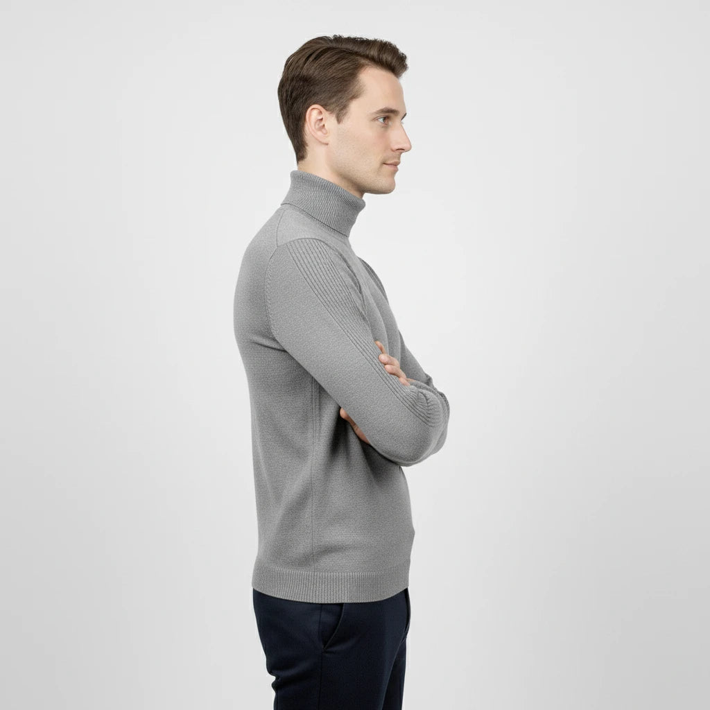 Merino-Rollkragenpullover