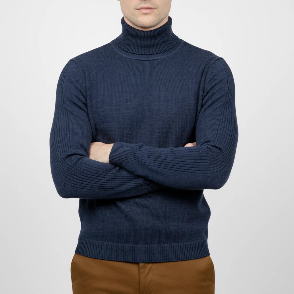 Merino-Rollkragenpullover