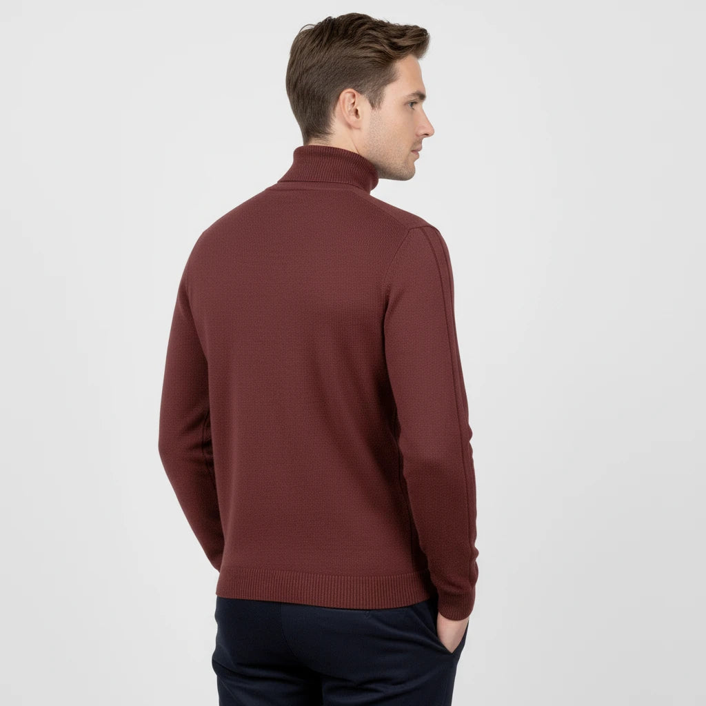 Merino-Rollkragenpullover