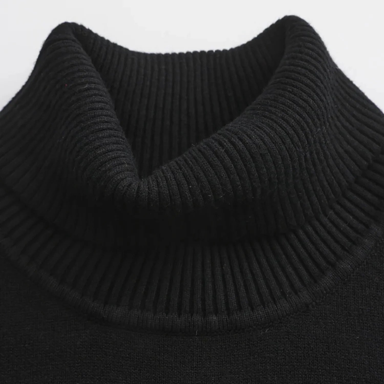 Merino-Rollkragenpullover