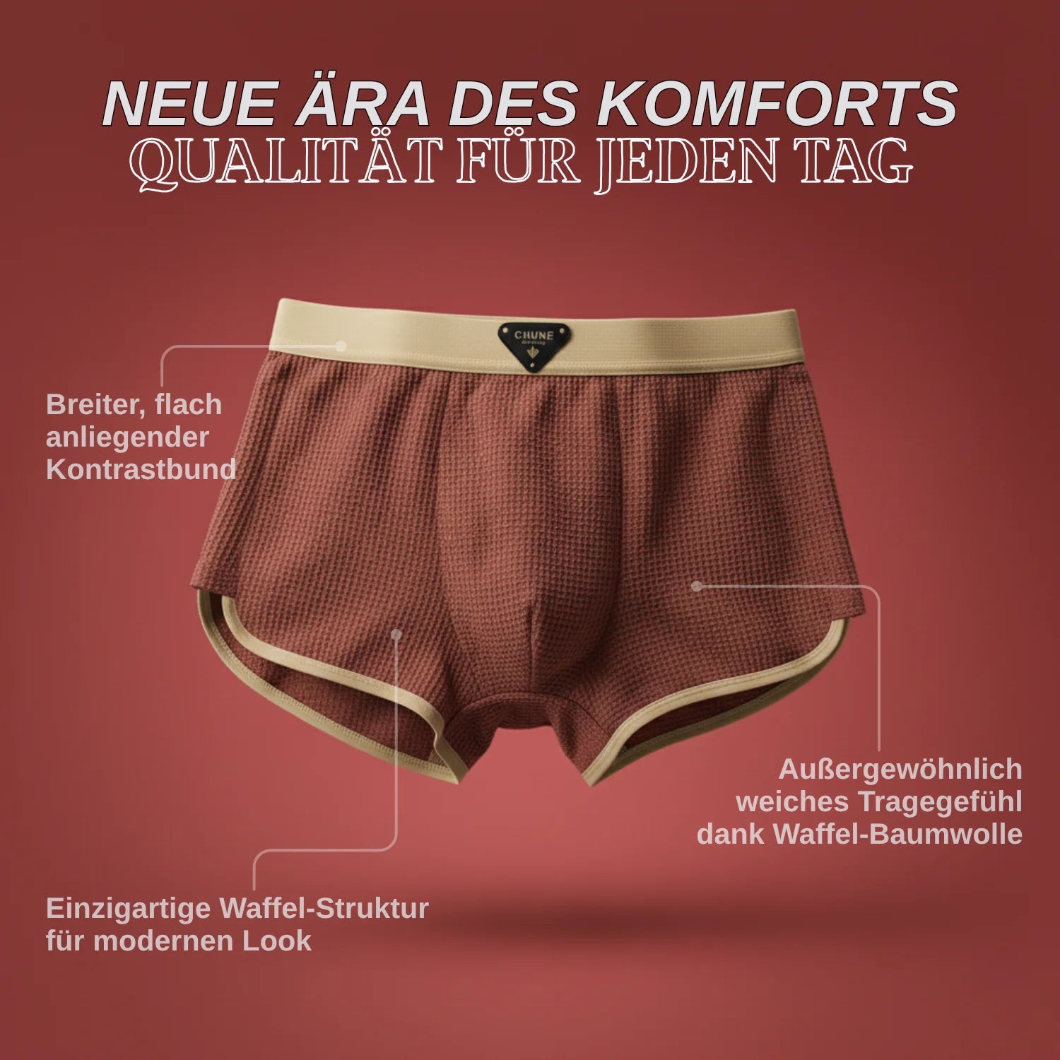WAFFEL Premium Boxershorts
