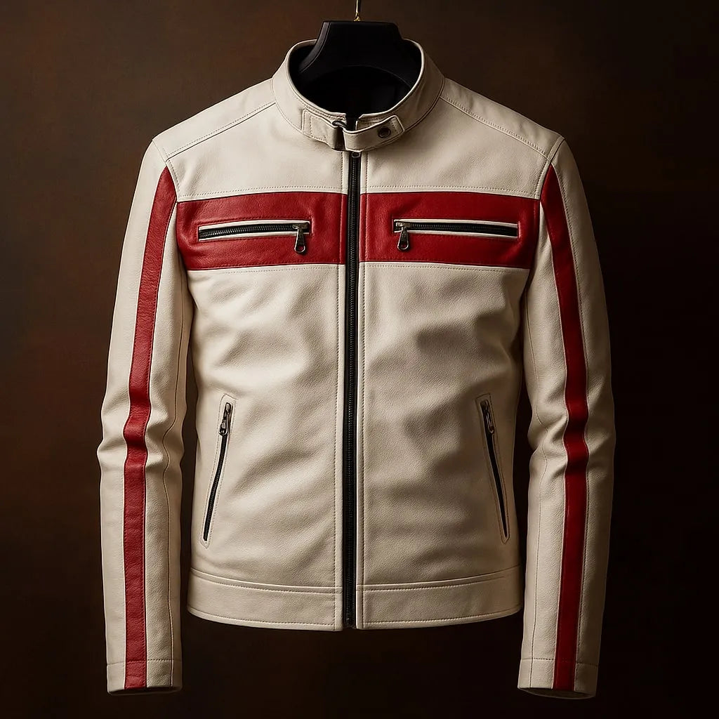 KERN Leder-Rennjacke