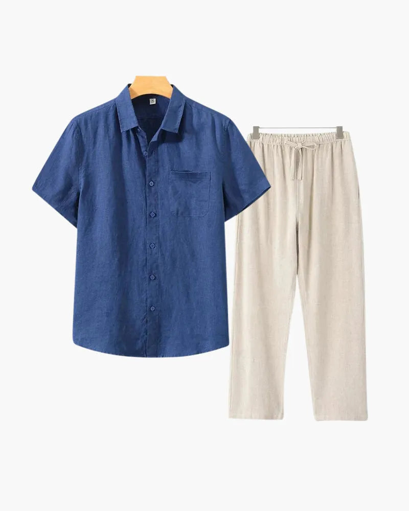 Old Money Linen Combo (Shortsleeve)