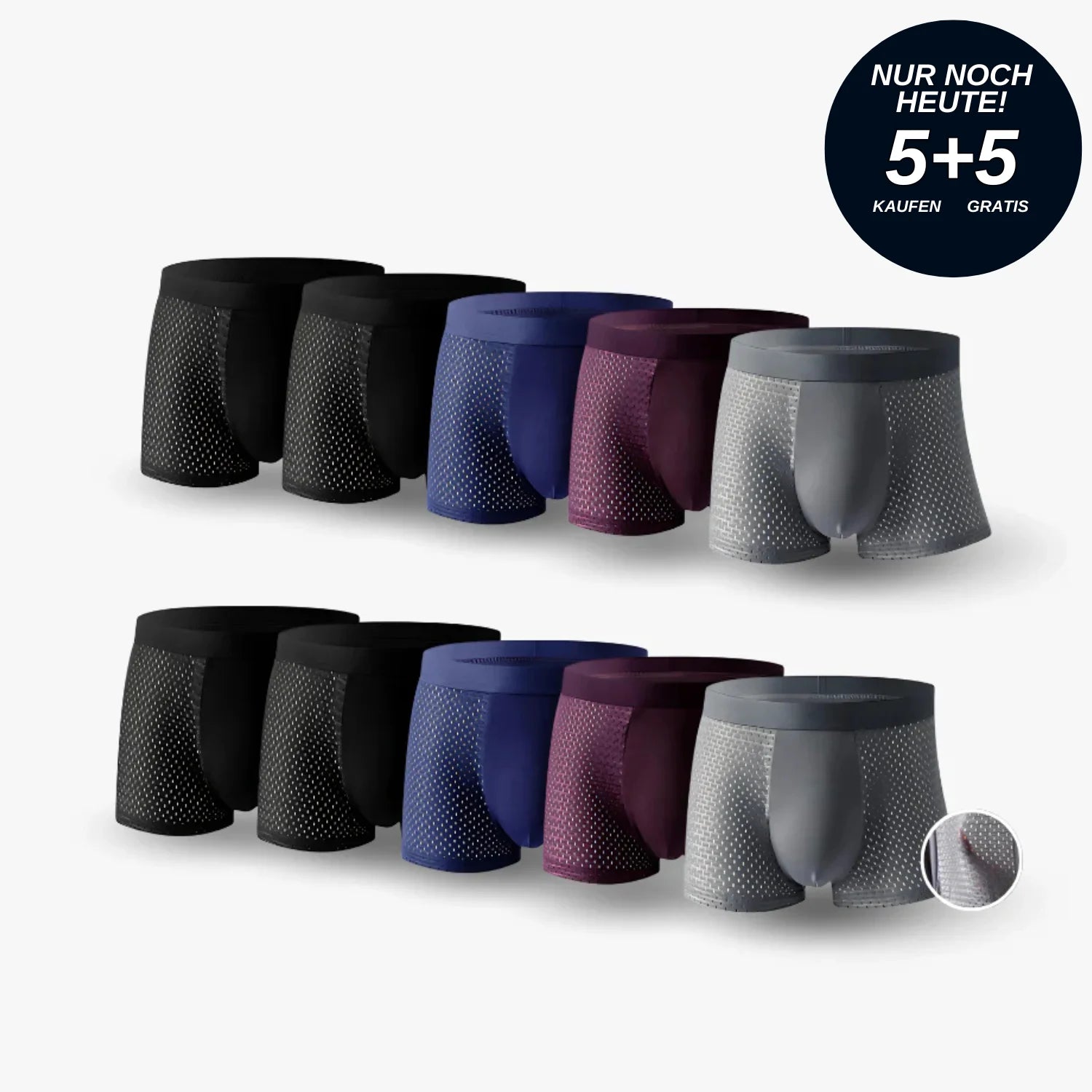 Boxershorts aus Bambusfasern UltraFresh Sentis