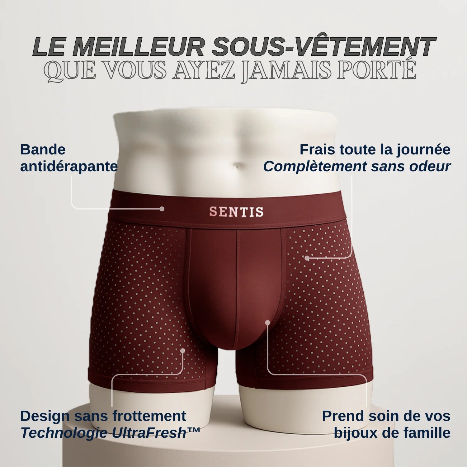 Boxers en Fibres de Bambou UltraFresh