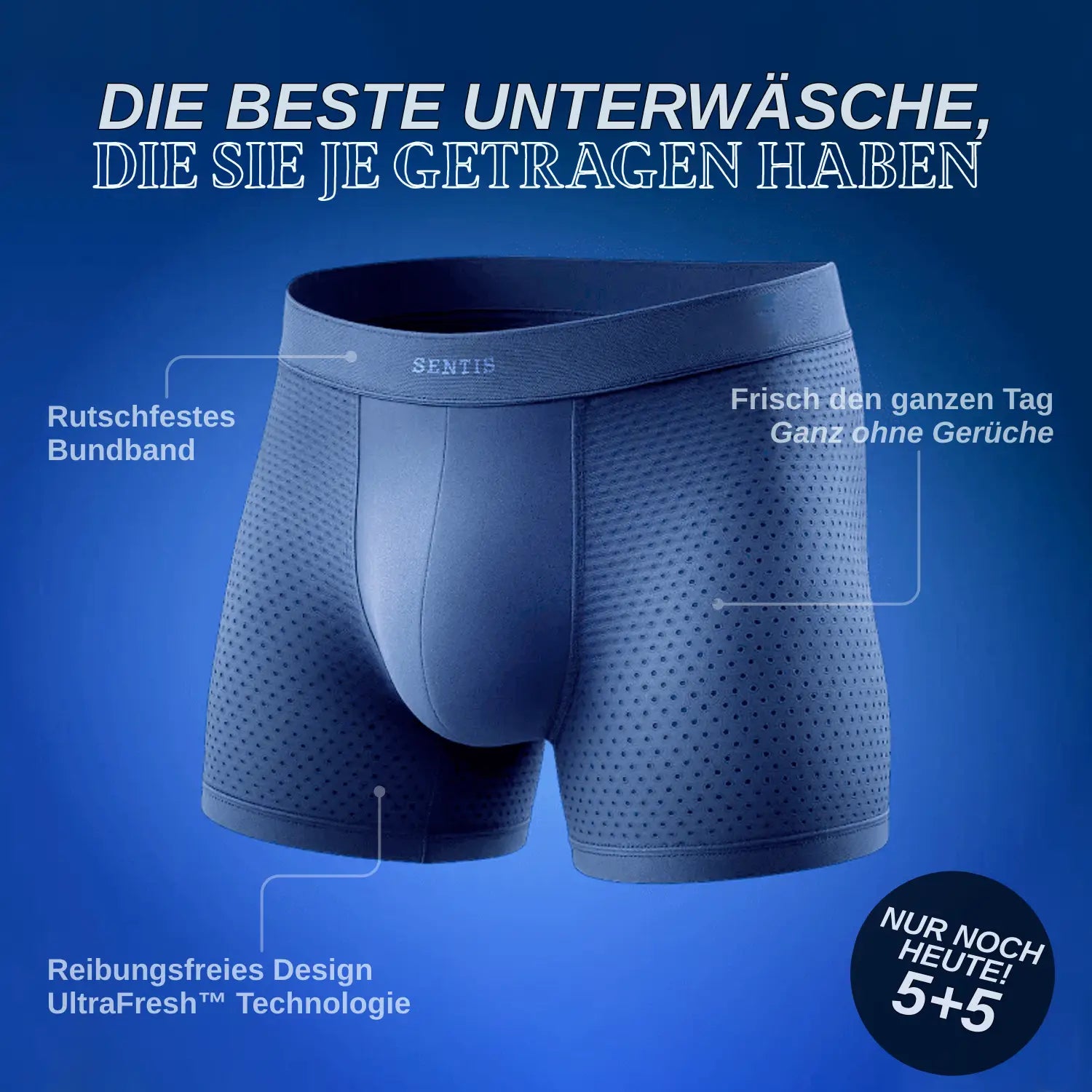Boxers aus Bambusfasern UltraFresh