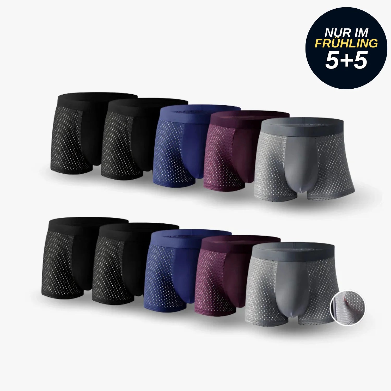Boxershorts aus Bambusfasern UltraFresh Sentis