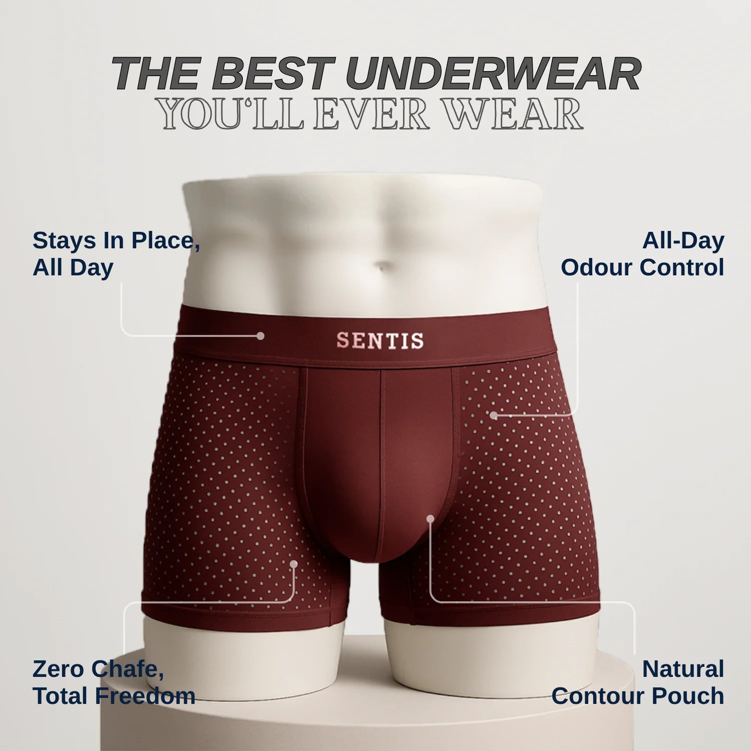 Bamboo Boxer Shorts UltraFresh Sentis