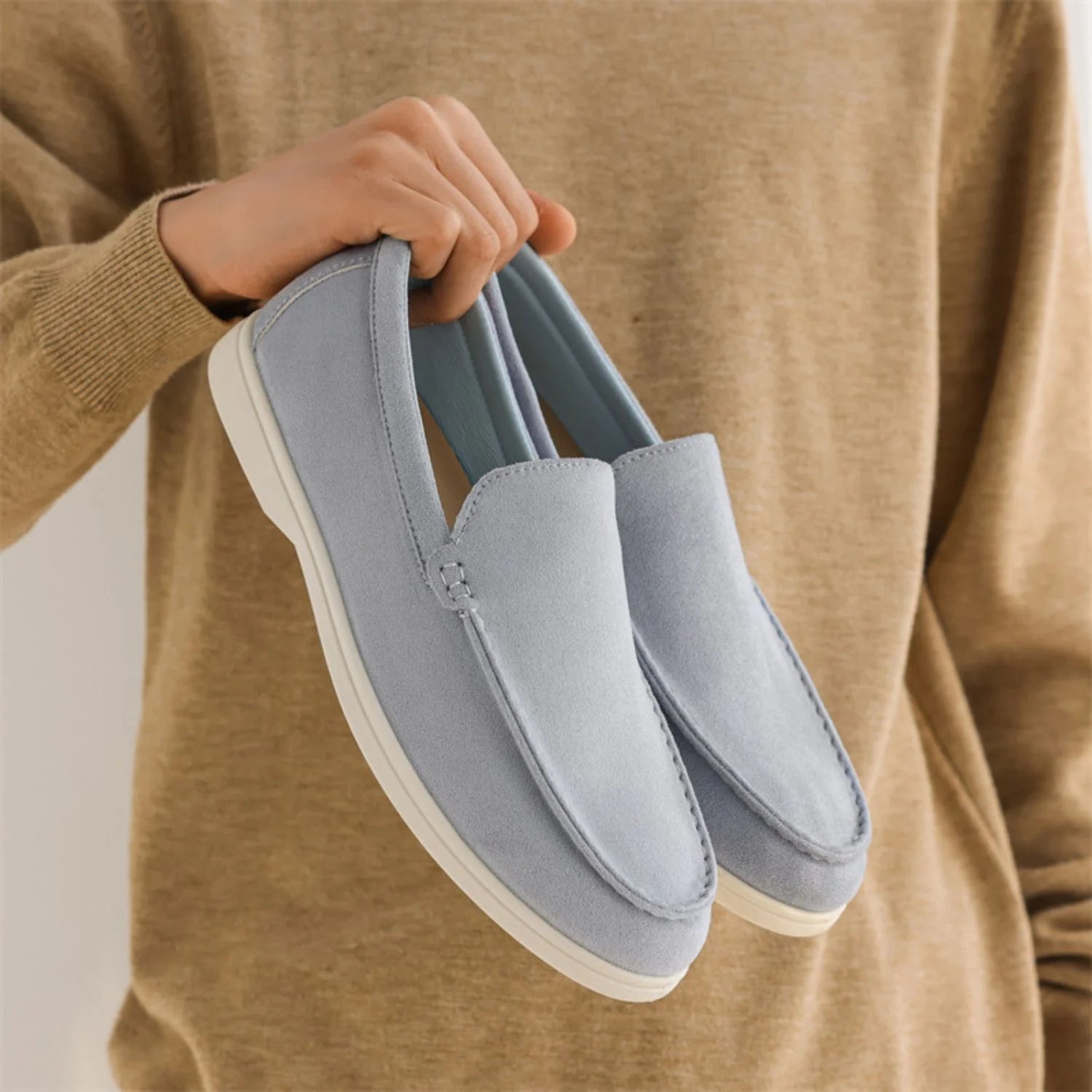 Old Money Suede Loafers