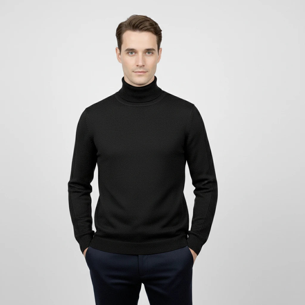 Merino-Rollkragenpullover
