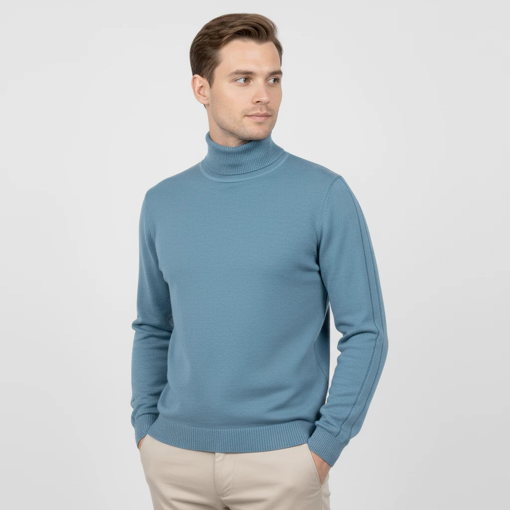 Merino-Rollkragenpullover