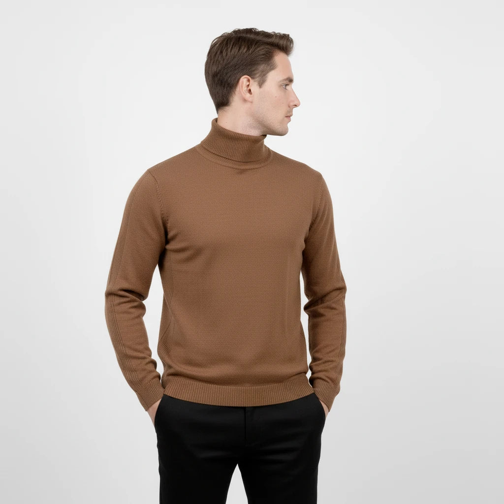 Merino-Rollkragenpullover