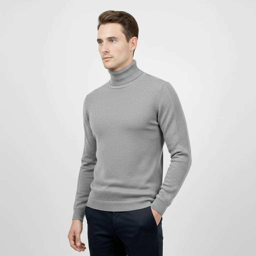 Merino-Rollkragenpullover
