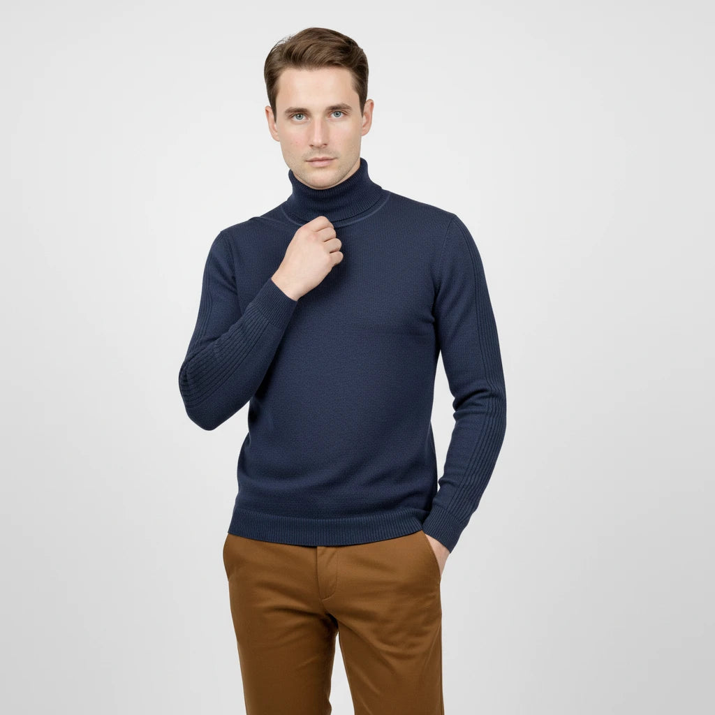 Merino-Rollkragenpullover